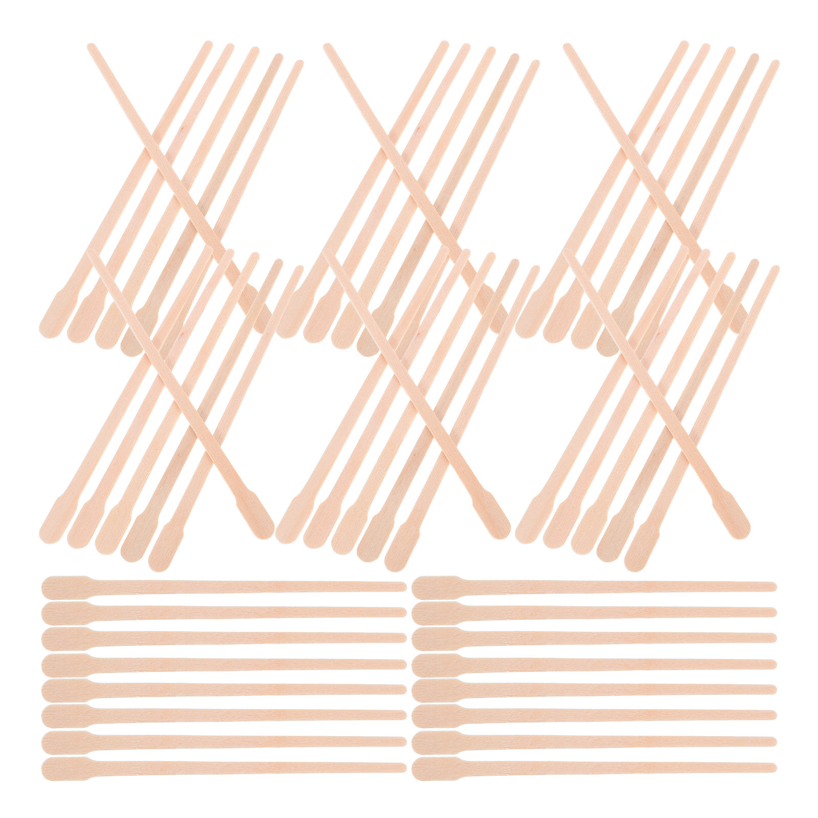 Art Craft Blend - 400 stuks houten roerstokjes voor epoxyhars