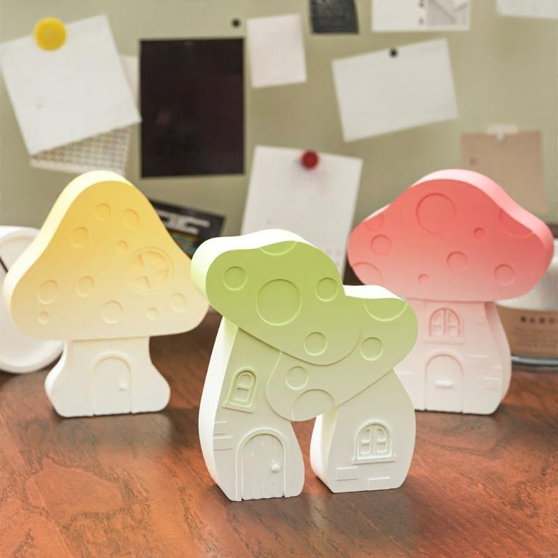 Art Craft House Making - Paddestoelhuisvorm siliconen mallen voor kaarszeep gipsdecoratie