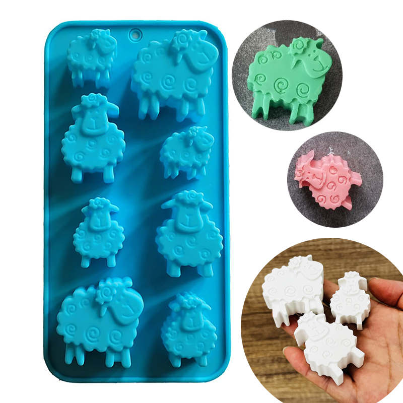 Eco Art Craft - Schapen siliconen mal voor het maken