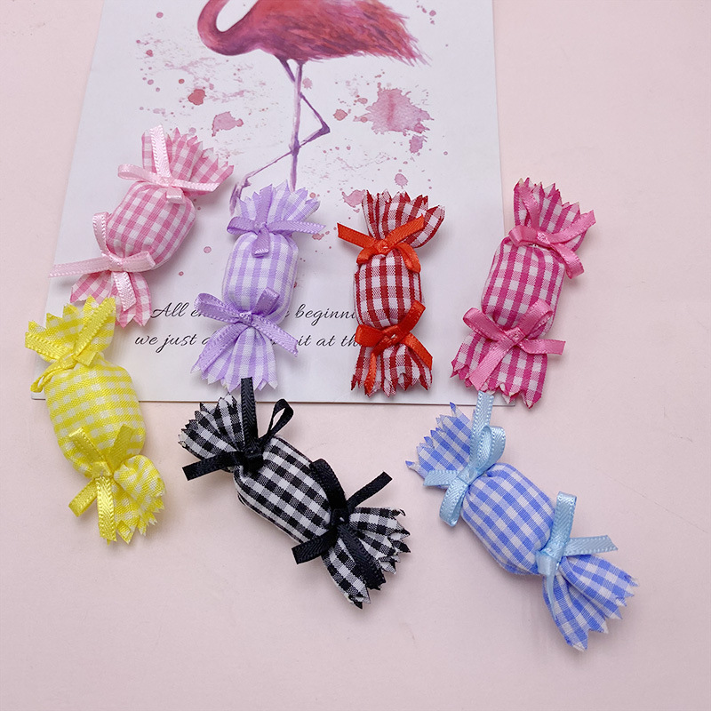Eco Art Craft - 21 stuks 3*6cm stoffen kunst snoepjes