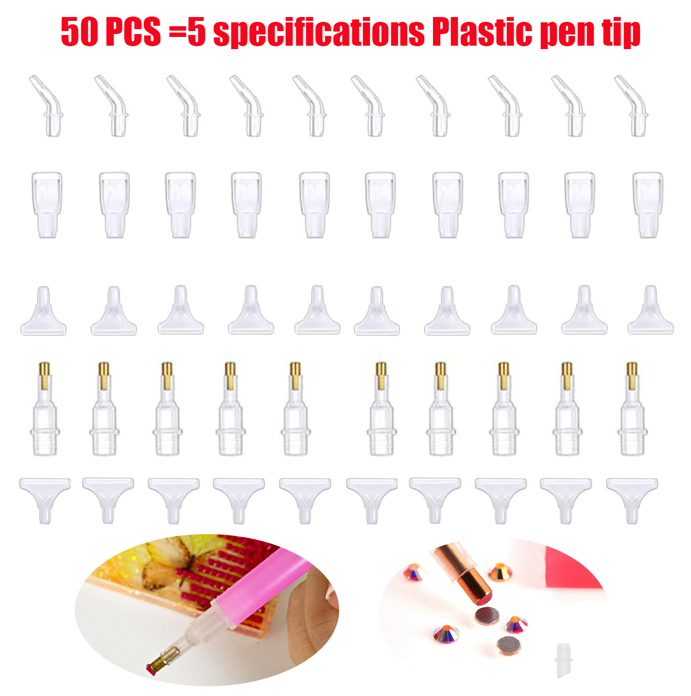 Diamond Painting Kit - 50 stuks Diamant Schilderen Art Drill