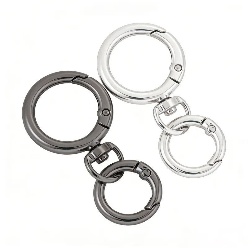 Art Craft Gifts - 2Sets Ronde Lente Snap Karabijnhaak Clip
