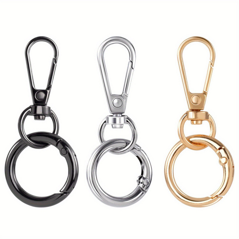 Art Craft Gifts - 3/6/15 Sets Draaibare Karabijnhaken Dubbele Opening