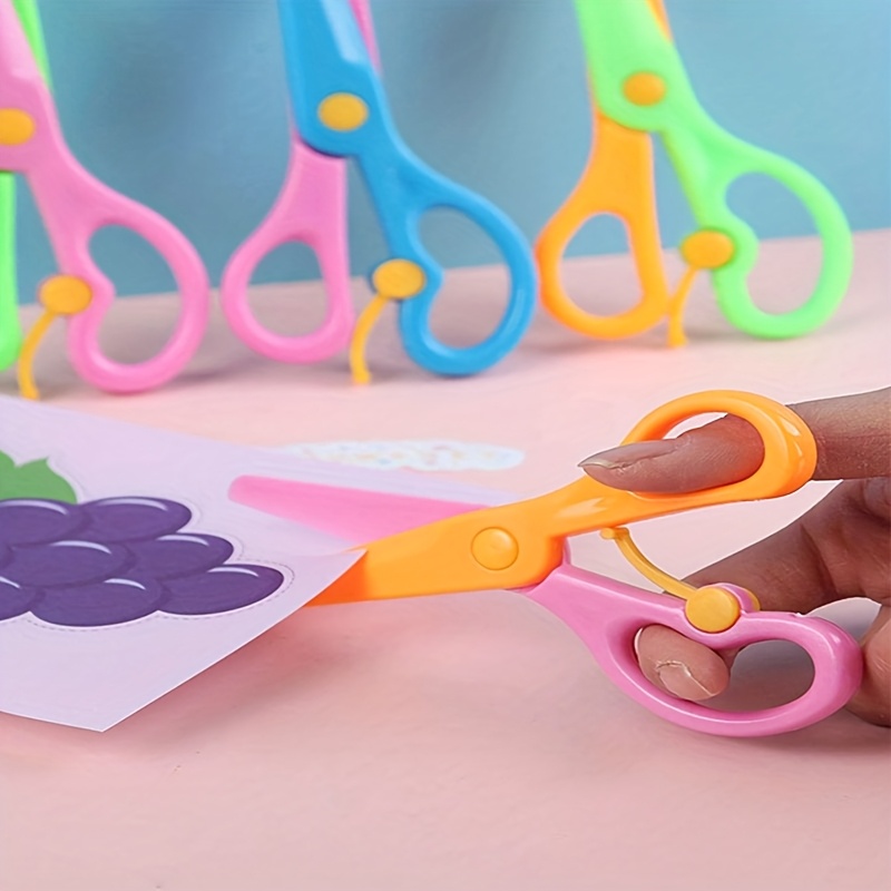 Art Craft Toddlers - Kinderveilige plastic knutselscharen, papierknipscharen voor vroege