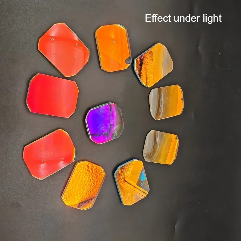 Art And Craft Science - Beschadigd optisch glas onregelmatig rechthoekig kunstprisma