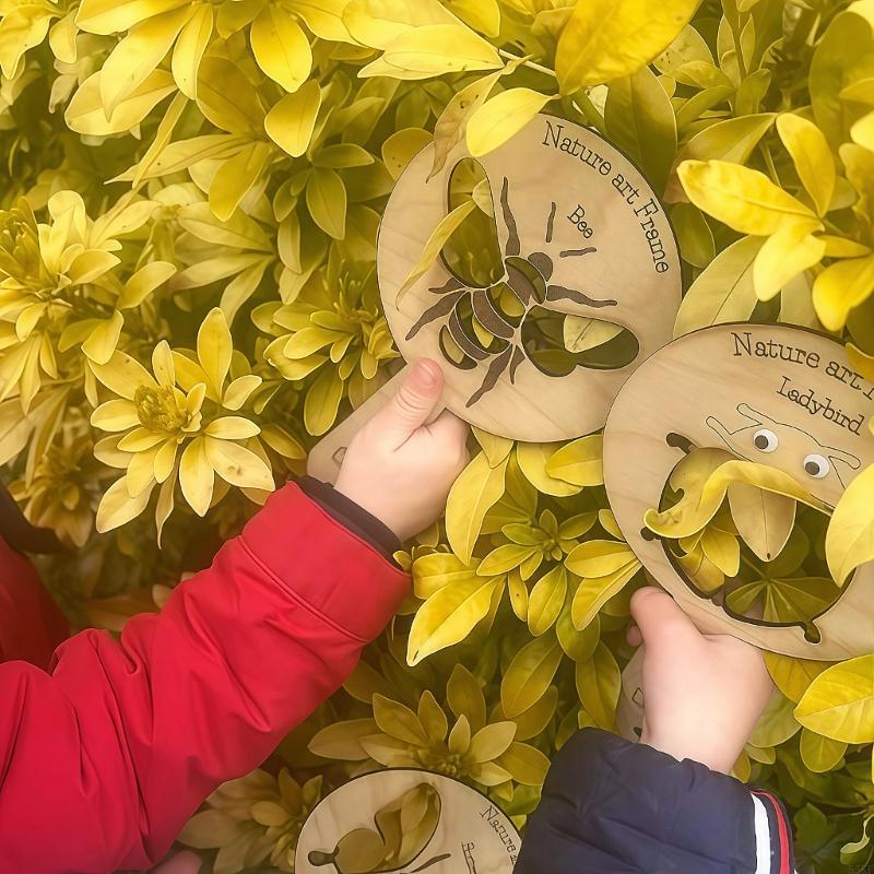 Art And Craft Science - Handgemaakte houten insectencollectie observatieframe displaybord voor