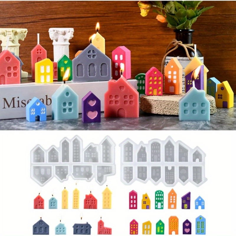 Europese stijl kersthuis silic - Art Craft House Making recensie en prijs