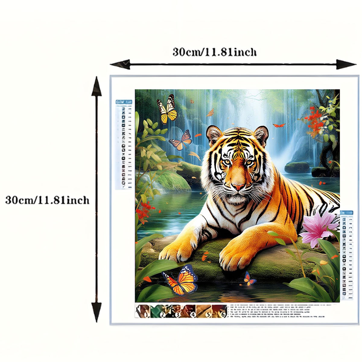 1 set Tiger King Diamond Paint - Art Craft Kits For Adults recensie en prijs