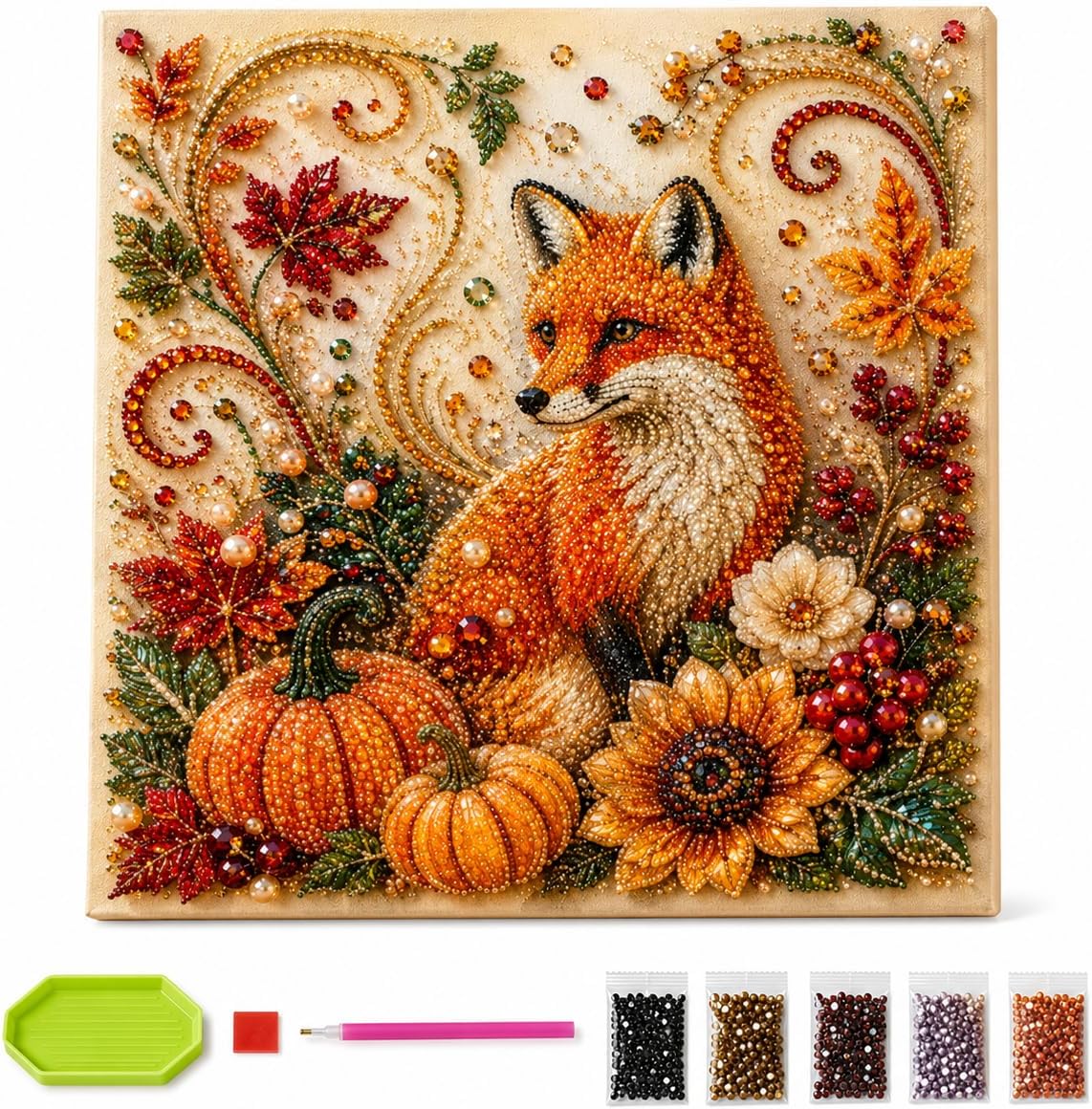 Herfst Diamant Parel Schilderk - Art Craft Kits For Adults recensie en prijs