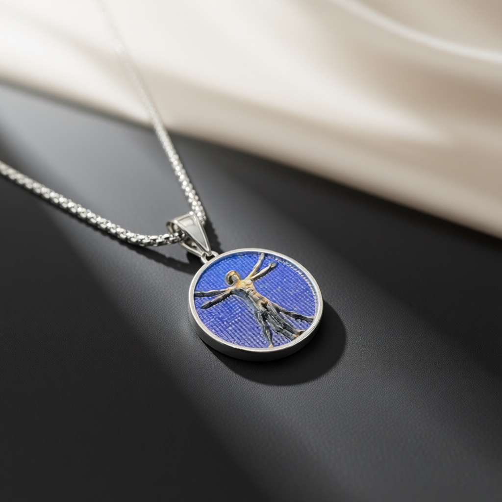 Klassieke Vitruvian Man Medail - Art Craft Meaning recensie en prijs