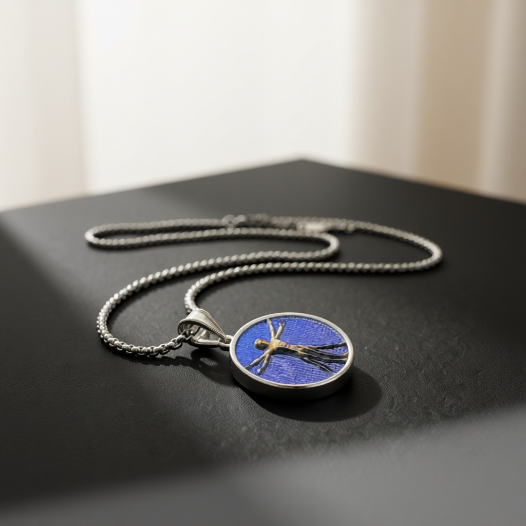 Klassieke Vitruvian Man Medail - Art Craft Meaning recensie en prijs