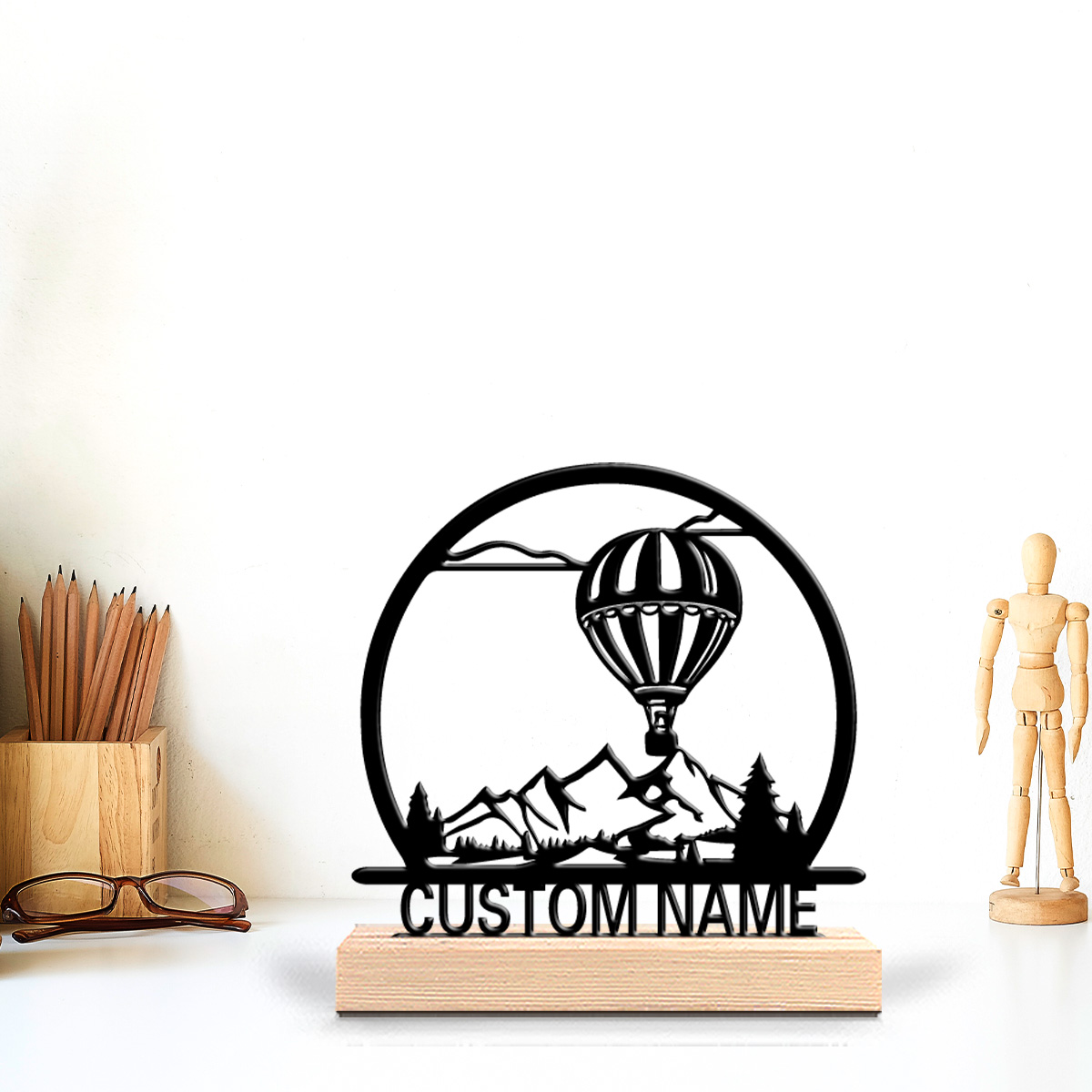1 stuk Heteluchtballon Geperso - Art Craft Material recensie en prijs