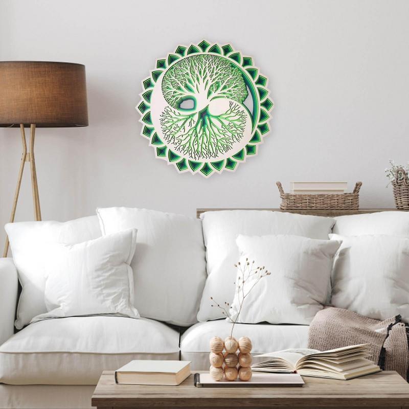 Houten muurkunst met bomen Art - Art Craft Meaning recensie en prijs