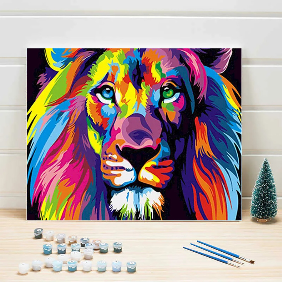 AZQSD volwassen verf op nummer - Art Craft Cat recensie en prijs