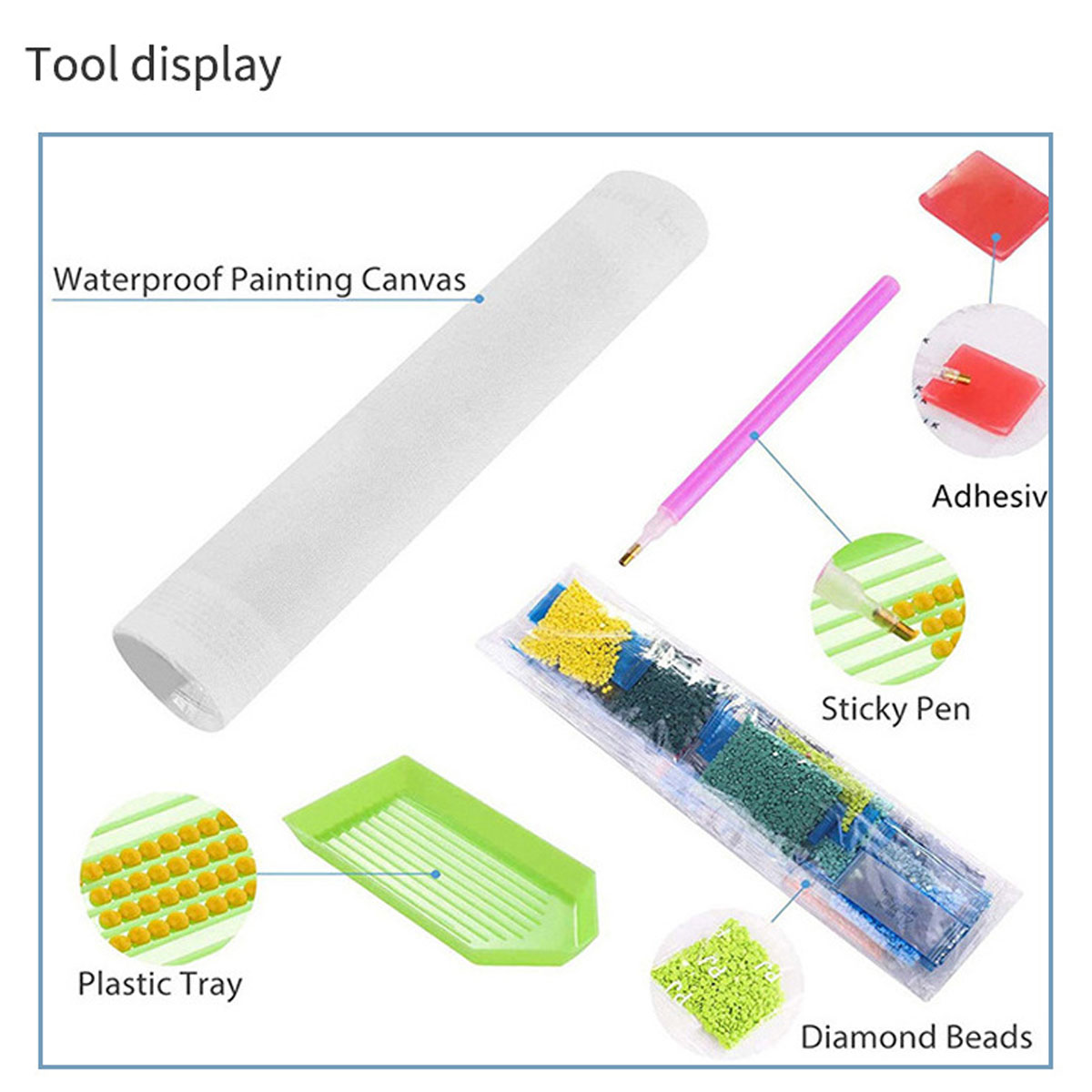 Aangepaste 5D DIY Diamant Schi - Diamond Painting Kit recensie en prijs