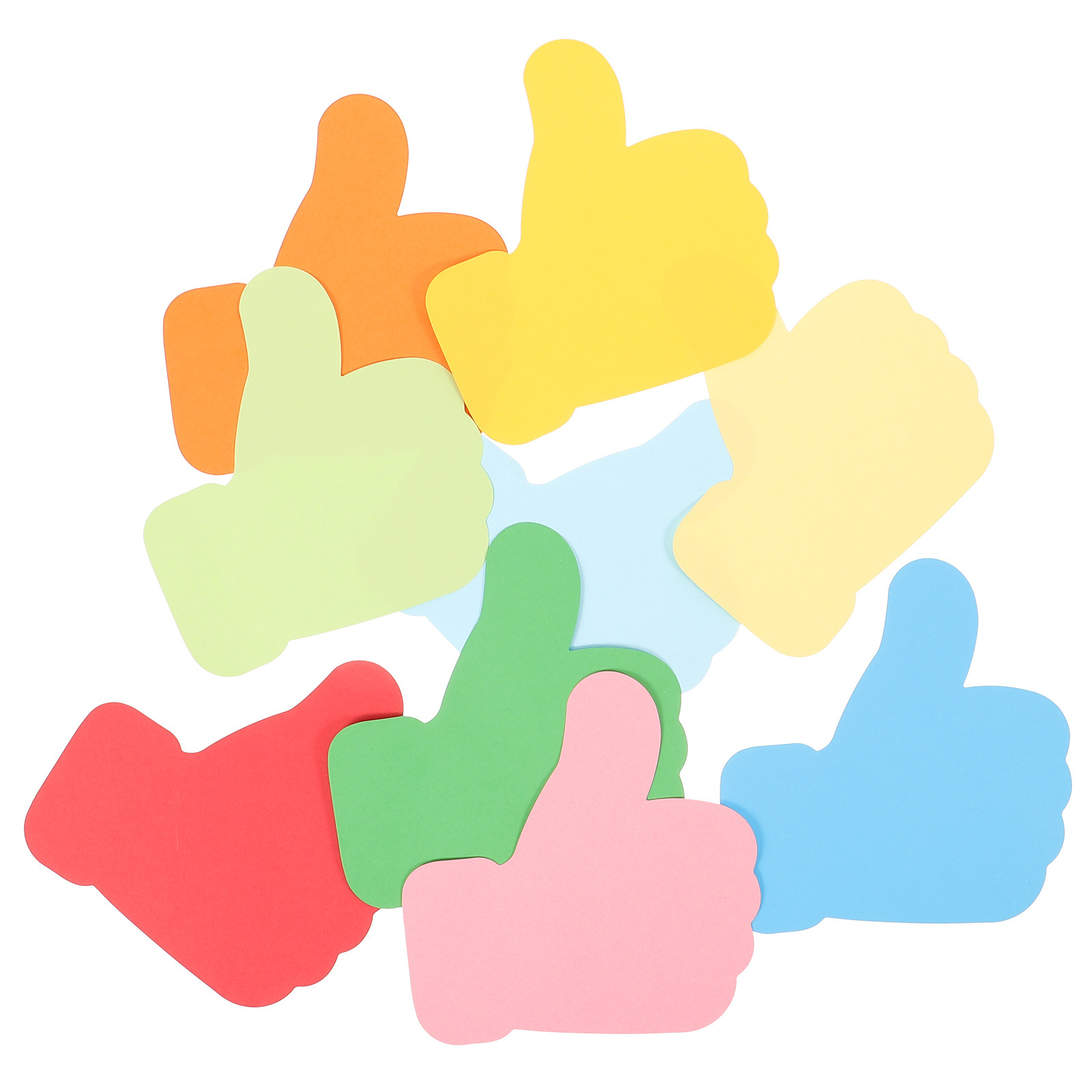 54 stuks handvormige papieren  - Art Craft Decoration recensie en prijs