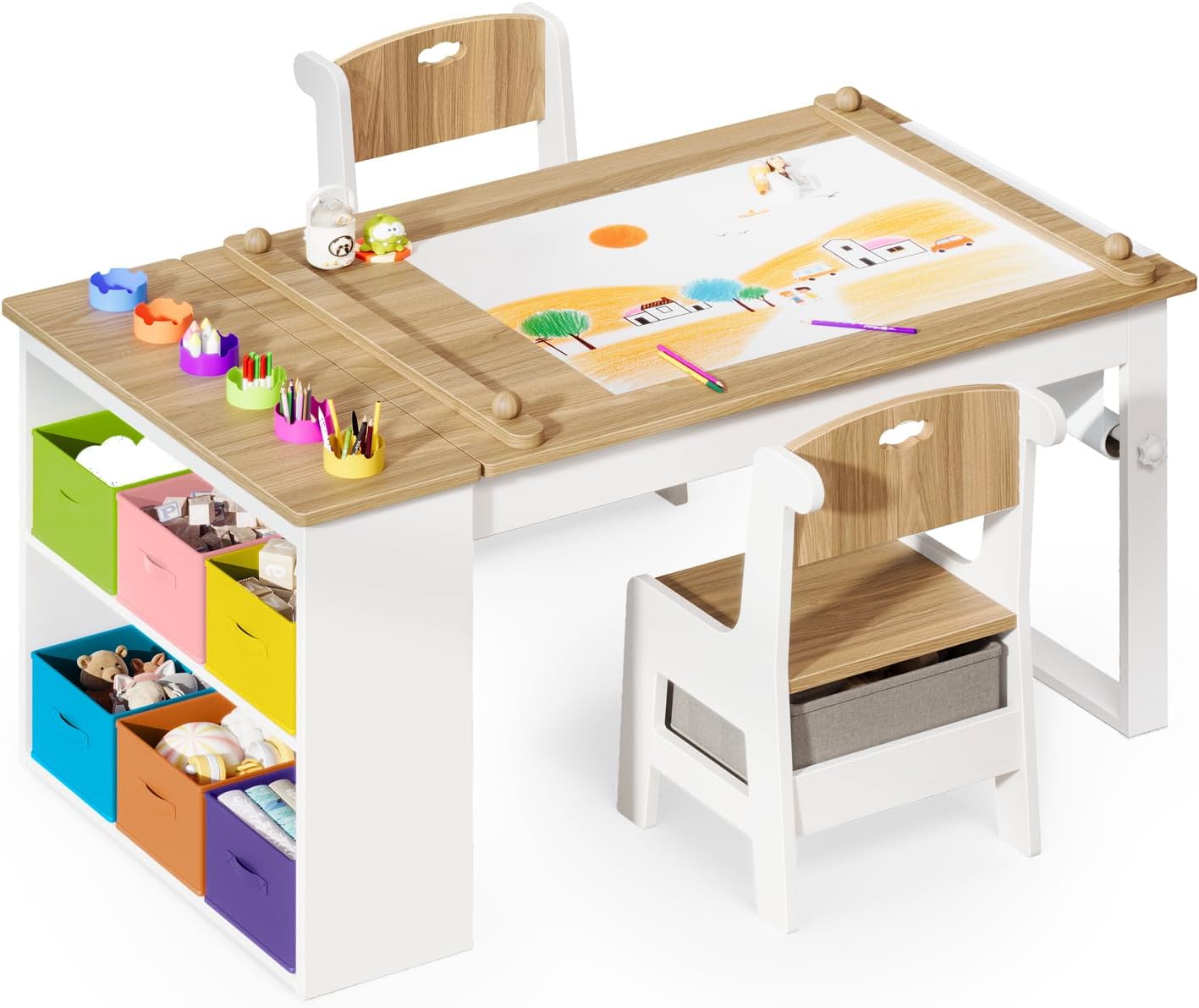 Kinderkunsttafel en -stoelen,  - Art Craft Toddlers recensie en prijs
