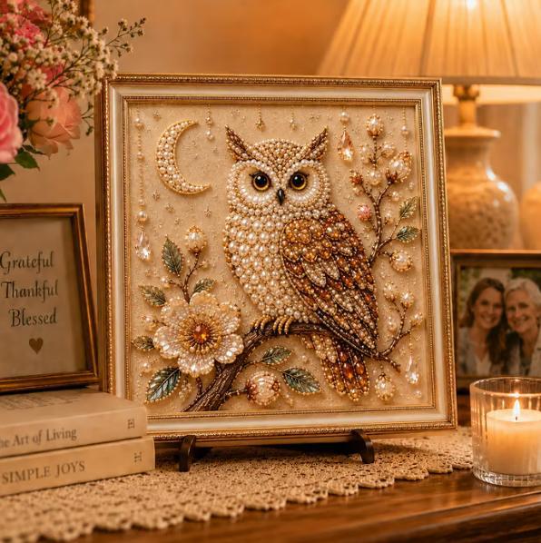 Uil Diamant Parel Kunst DIY Sc - Art Craft Kits For Adults recensie en prijs