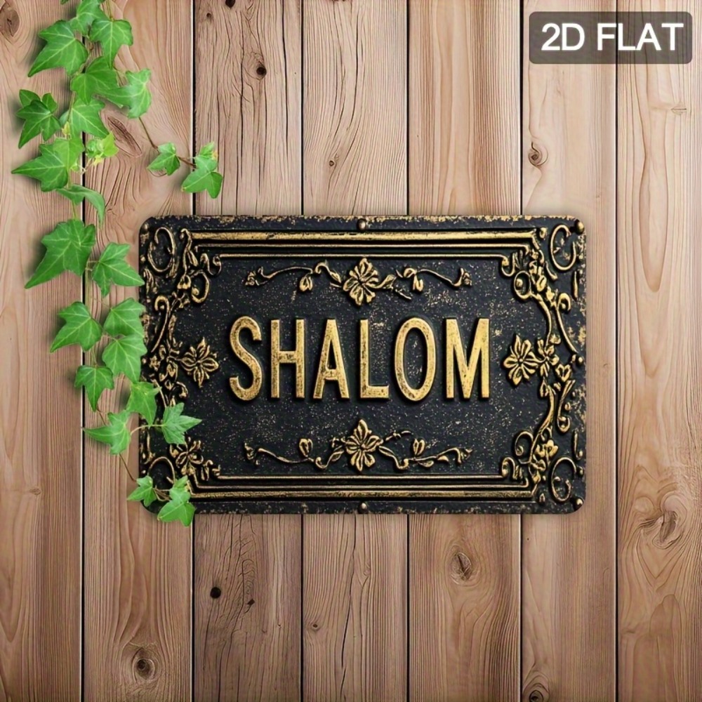 CIFBUY Shalom Zwart Goud Bloem - Art & Craft Valley recensie en prijs