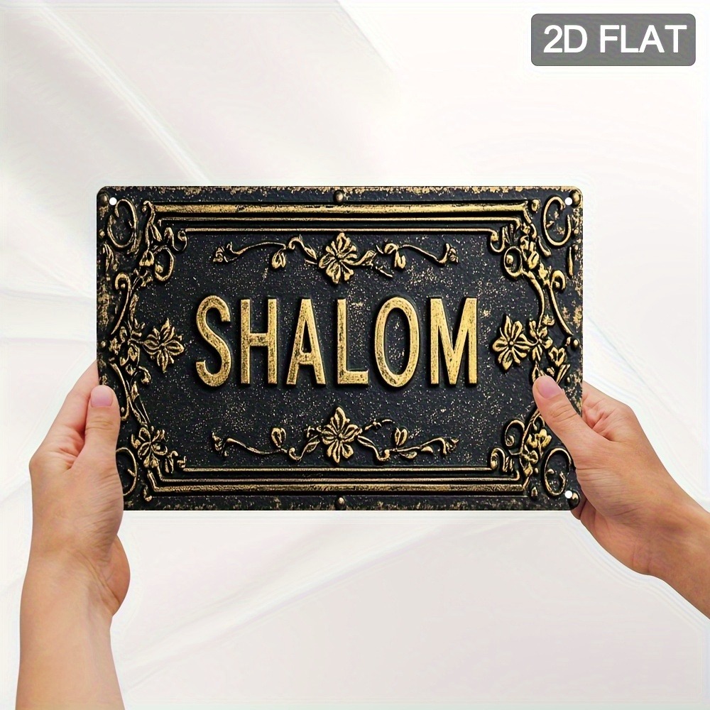 CIFBUY Shalom Zwart Goud Bloem - Art & Craft Valley recensie en prijs