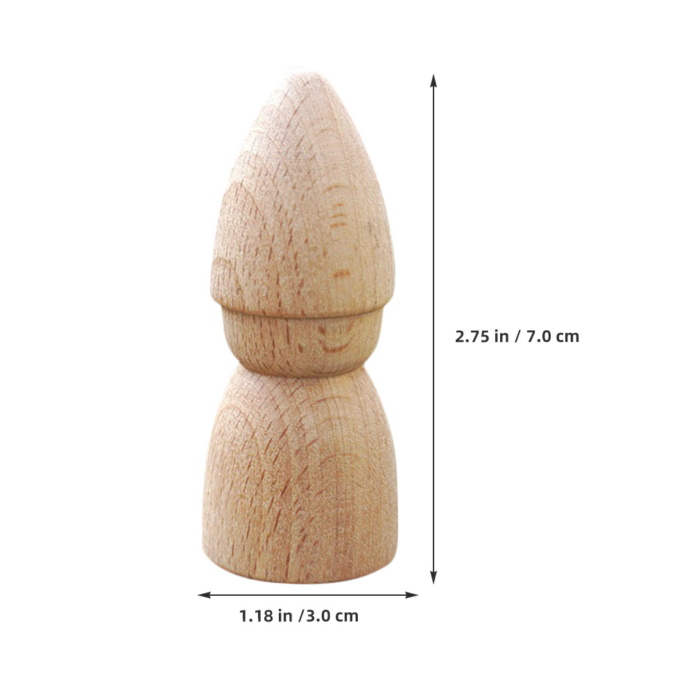 6 stuks houten figuurtjes, ong - Art Craft Decoration recensie en prijs