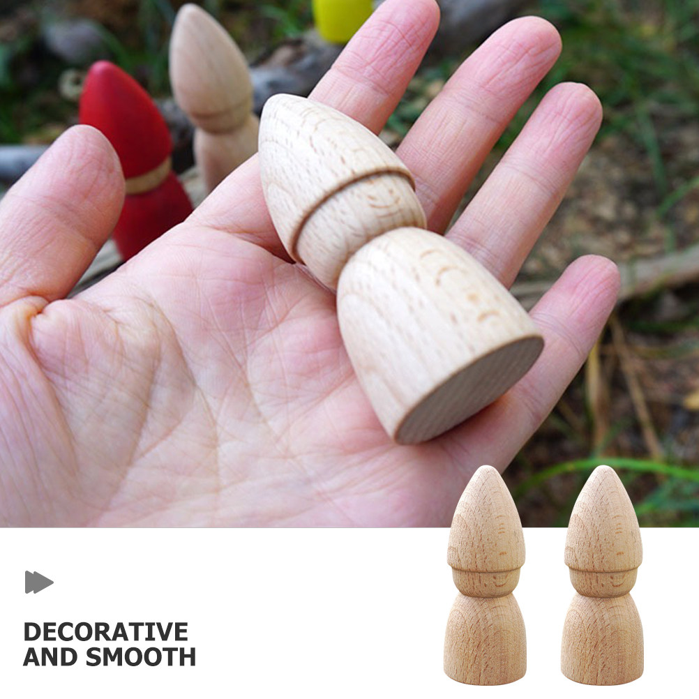 6 stuks houten figuurtjes, ong - Art Craft Decoration recensie en prijs