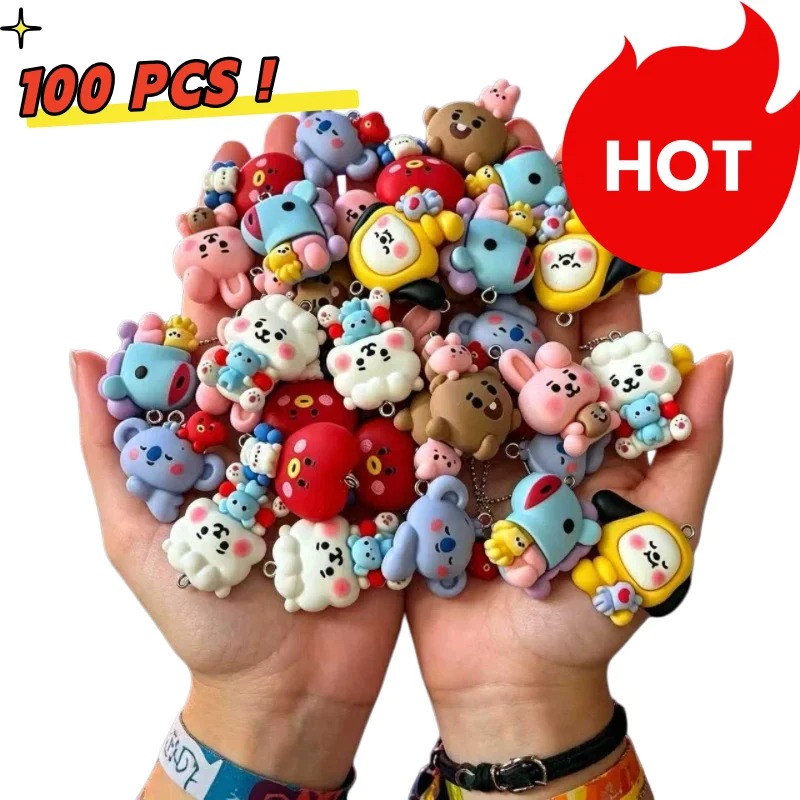 7 stks BT21 Hars Cartoon Charm - Art Craft Material recensie en prijs