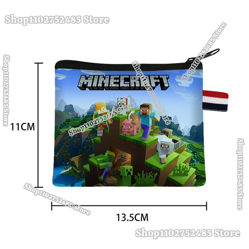 Pixels Block Coin Purse Miner  - Art Craft Material recensie en prijs