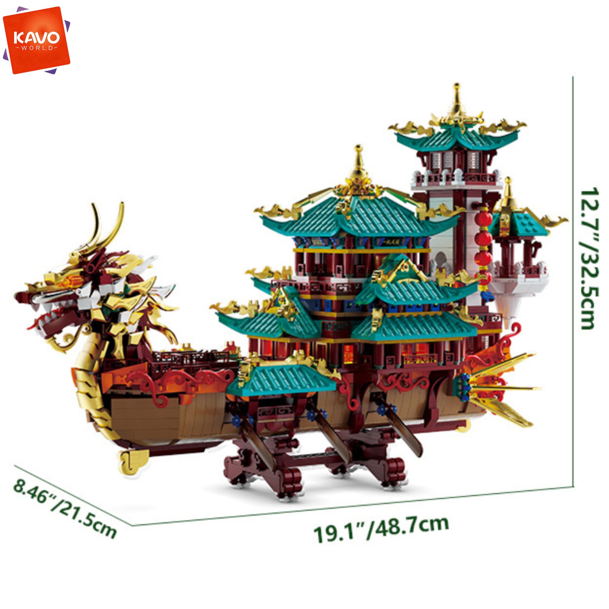 KAVOWORLD 2453-delige Drakenbo - Art Craft Meaning recensie en prijs