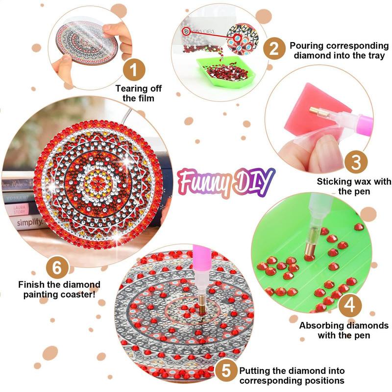 Gem Art Coasters Craft Kits Sc - Eco Art Craft recensie en prijs