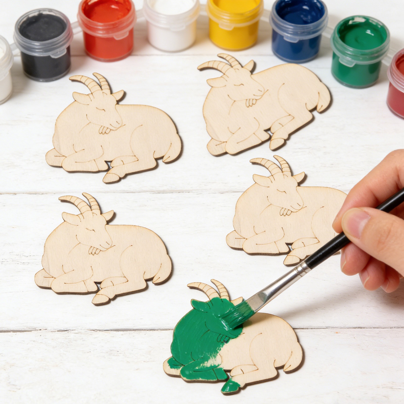 10 stks/set Onvoltooide Houten - Art Craft Decoration recensie en prijs