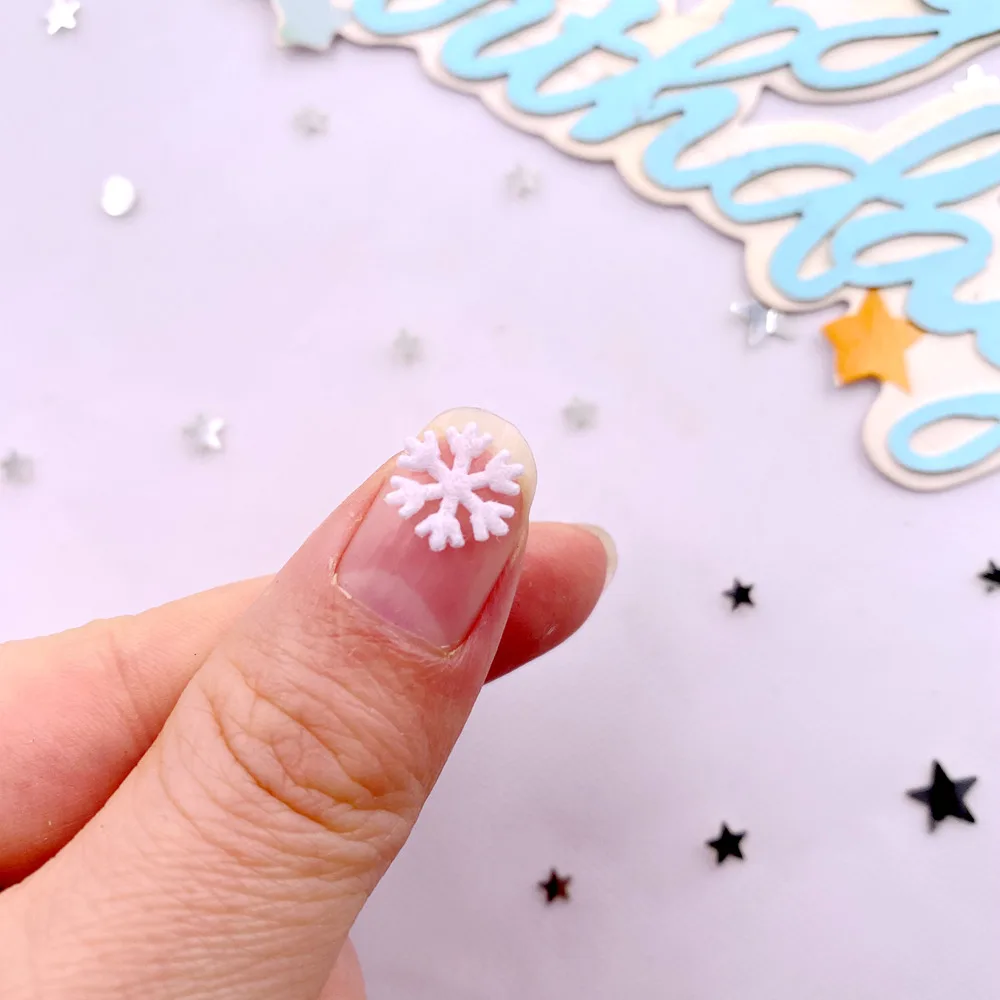 10mm 16mm Stof Witte Kerst Sne - Eco Art Craft recensie en prijs