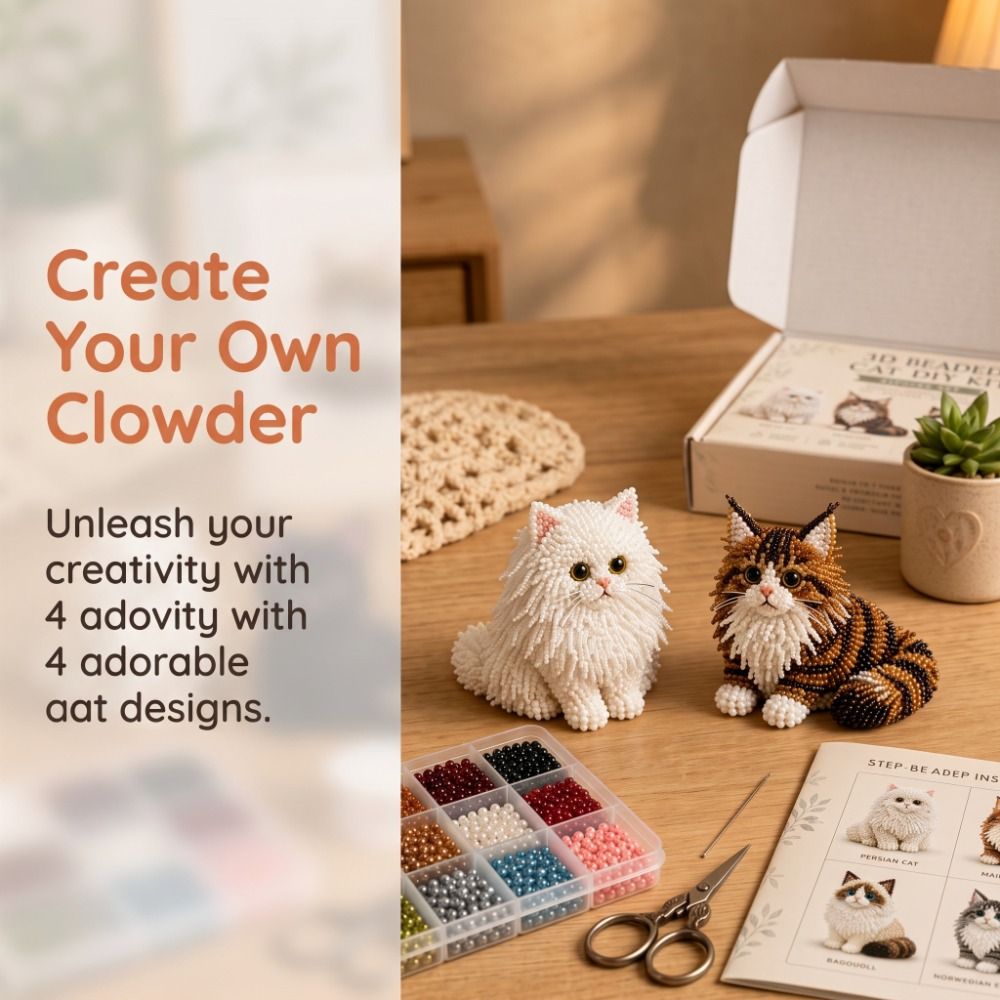 Handgemaakte DIY dieren kralen - Art Craft Cat recensie en prijs