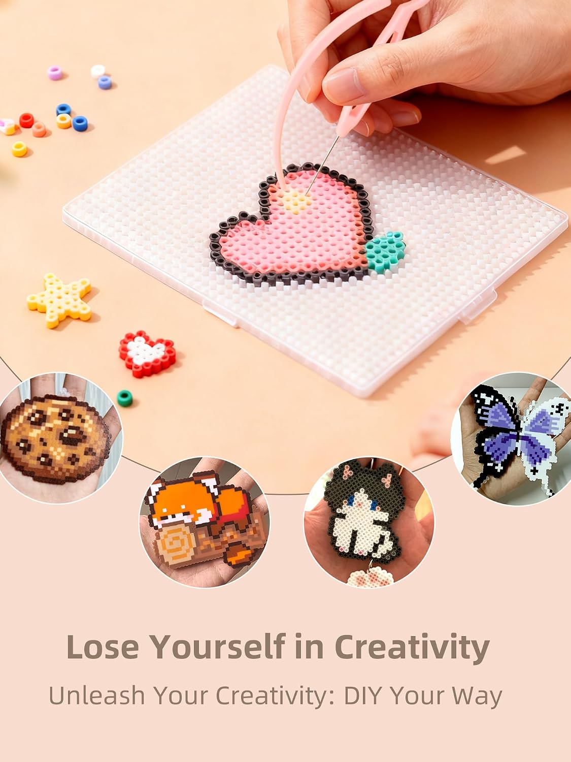 Fuse Beads Kit-Easy DIY-96 kle - Art Craft Decoration recensie en prijs